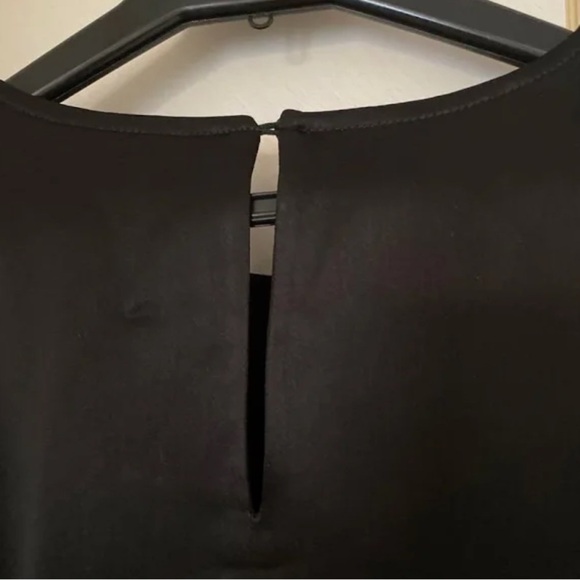 NWT BANANA REPUBLIC TRECCIA HAMMERED SATIN DRESS MSRP $160 - Picture 5 of 6